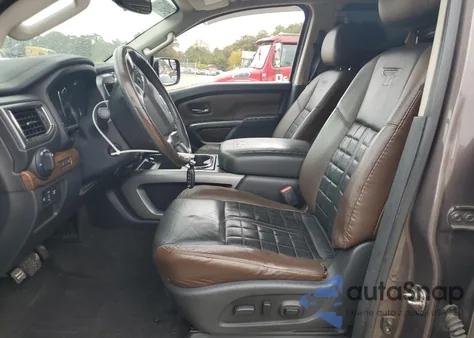 2017 Nissan Titan Sv z USA, uszkodzony, nr VIN 1N6AA1E5XHN507219